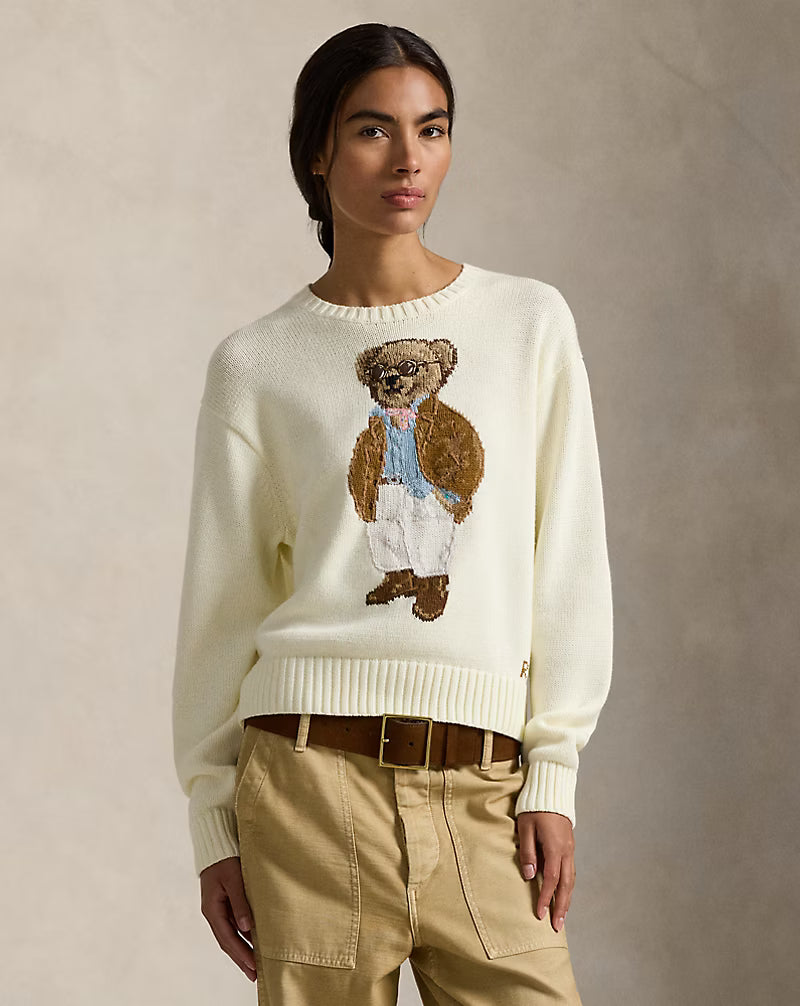 Polo Bear Cotton Sweater