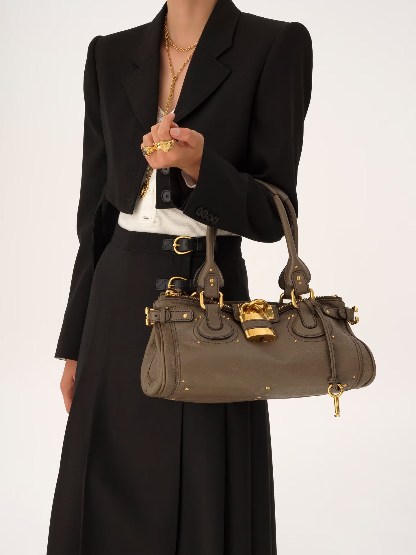 Chloé - Paddington Bag In Grained Leather